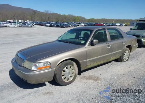 2004 Mercury Grand Marquis Ls from USA, damaged, VIN 2MEFM75W44X656311